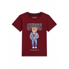 GUESS μπλούζα παιδική αγόρι N6RI05K8HM4-G577 μπορντό